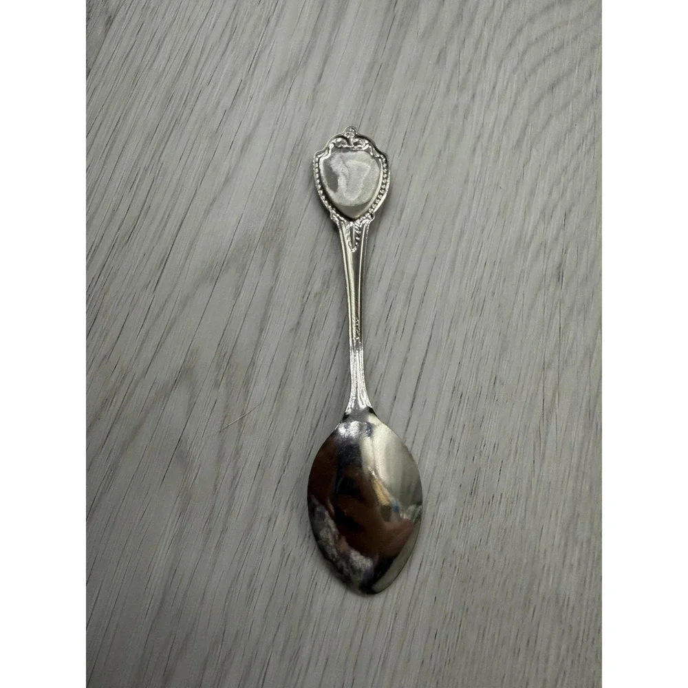 Pittsburgh Pennsylvania Souvenir‎ Spoon Enamel Shield Cathedral Vintage